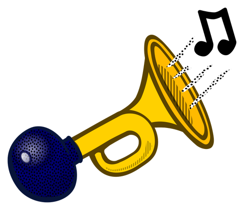 Colored horn