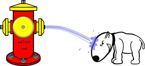 Hidrant şi câinele