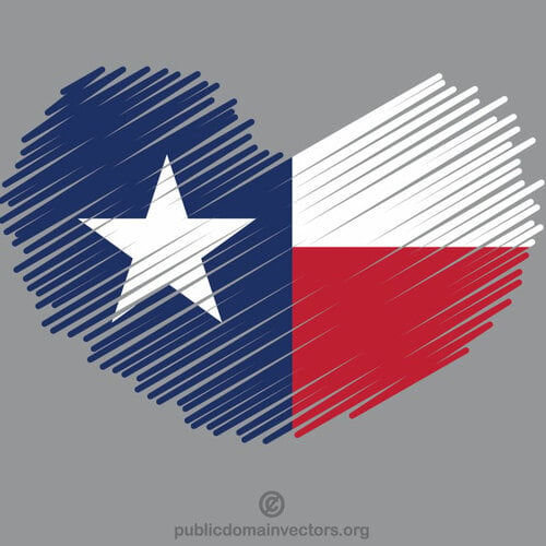 Eu amo o Texas.