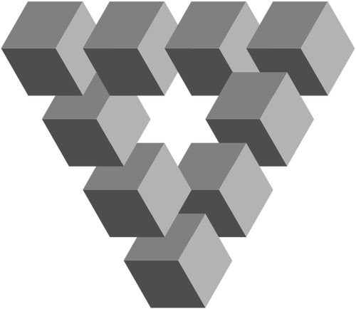 Icône géométriques triangle