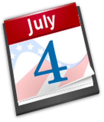 Independence Day of United States calendar