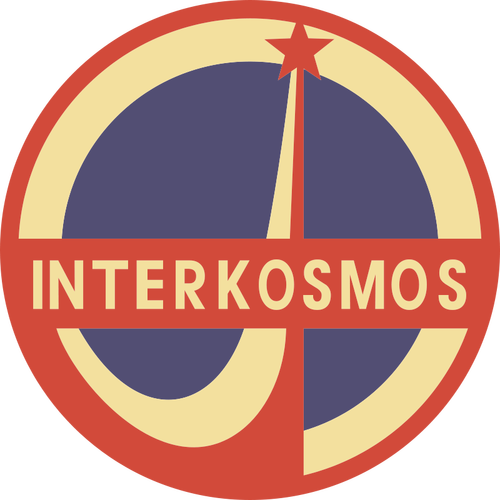 Interkosmos-vektorbild