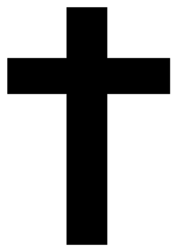 Cross silhouette