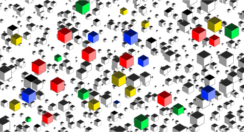 Isometric तुकडे पार्श्वभूमी