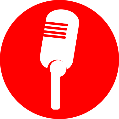 Microphone vector icon