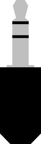 오디오 플러그 벡터 이미지