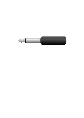 Vector clip art of a phone connector