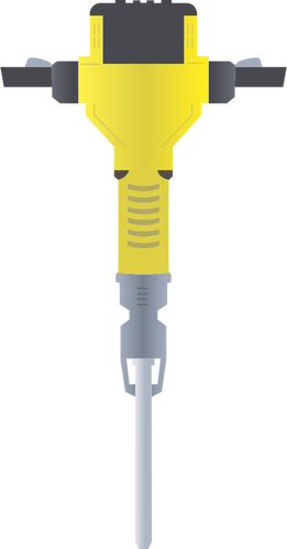 Clip art of pneumatic drill