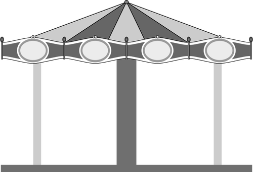 회전 목마 벡터 클립 아트