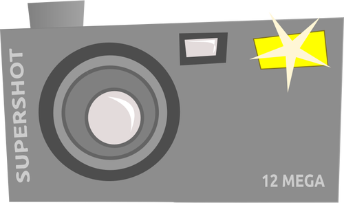 וקטור ציור של סמל המצלמה מהודר