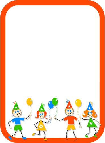 Kinder Party-frame