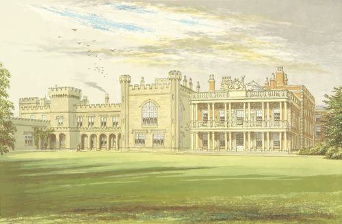 Imagen vectorial de Knowsley Hall