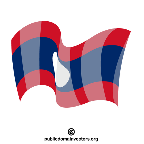 Drapeau de l’État du Laos