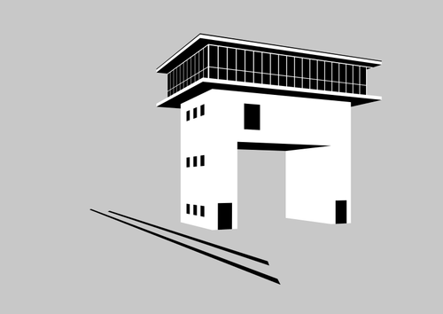 Schematická budova