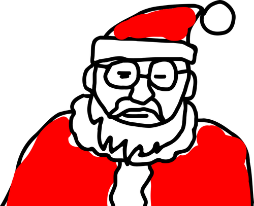 Imagem de desenho do Papai Noel