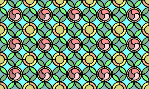 Leaded glass background