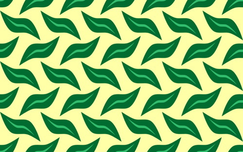 Green leafy pattern