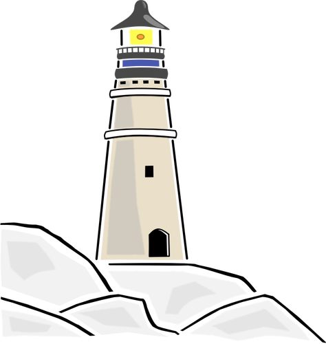 Lighthouse vektorový obrázek