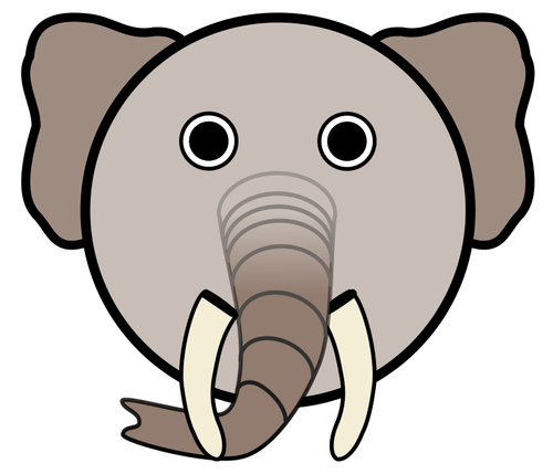 Immagine disegno elefante