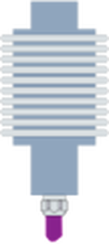Ilustraţie de vectorul de celule de încărcare