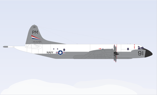 Avião de Lockheed P-3 Orion