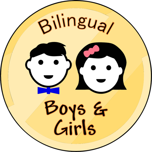 Bilingual logo