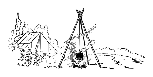 Plan de feu de camp