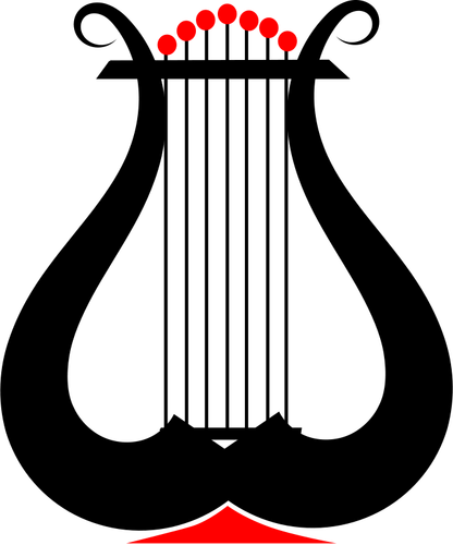 ناقلات قصاصة فنية من صك lyre