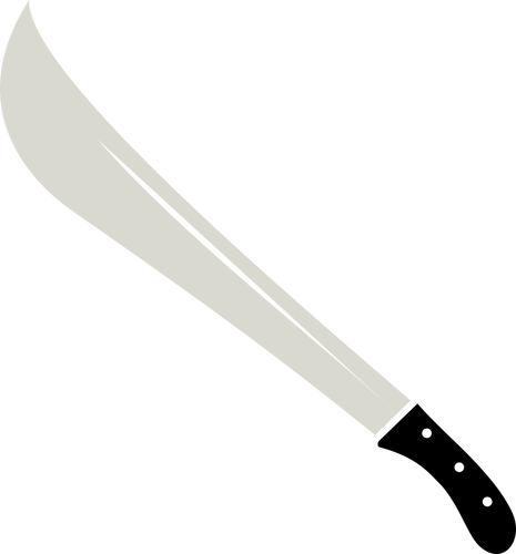 Mačeta vektorový obrázek