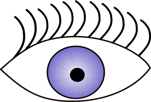 Øye vektorgrafikk