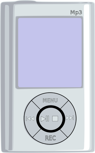 MP3 プレーヤーのベクトル グラフィック