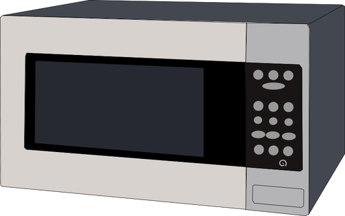 Gráficos vectoriales de horno microondas