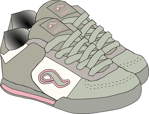 Chaussures vector image