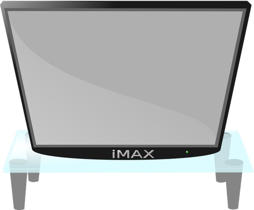 Modern TV vector image