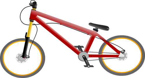 Imagen vectorial de bicicleta