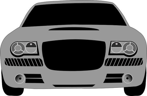 Luxury car vector image