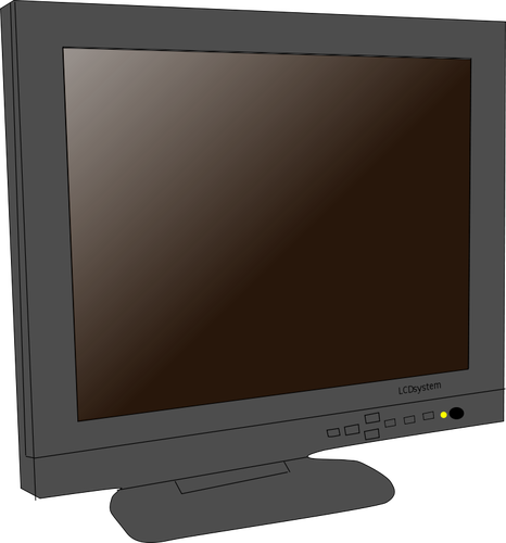 Monitor LCD vector miniaturi