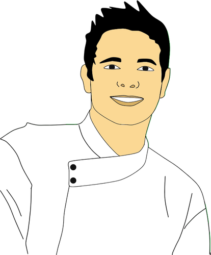 Male chef portrait