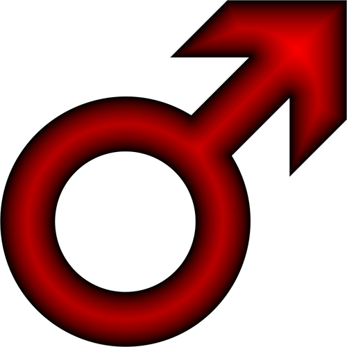 Male symbol vector image