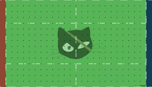 Blood bowl pitch vector image