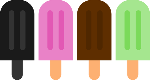 Popsicles coloré