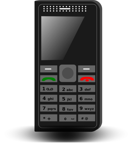 携帯電話のベクトル画像