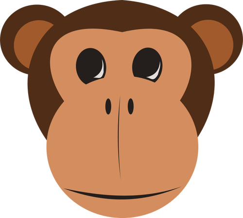 Monkey vector clip art
