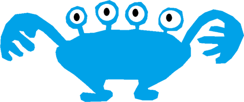 Monster with multiple eyes