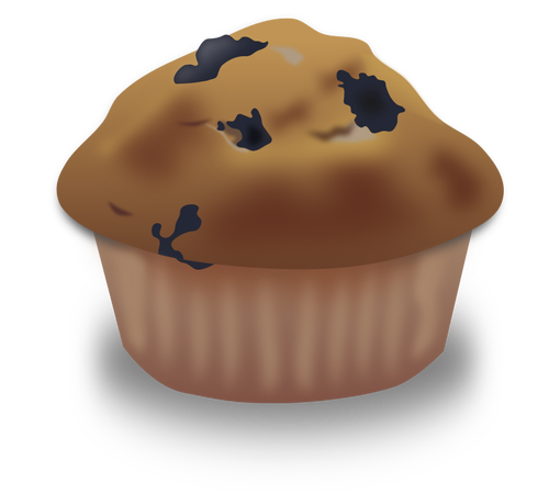 Muffin de arándanos