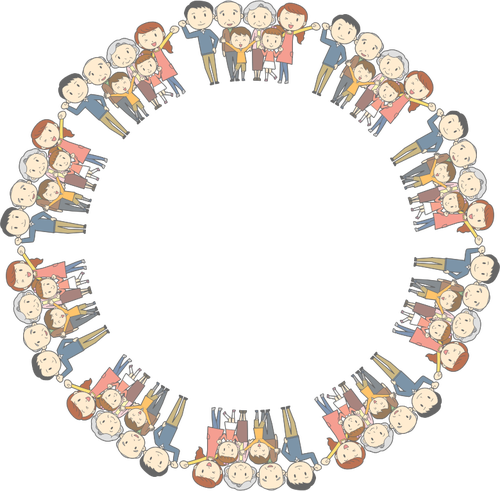 Family circle frame