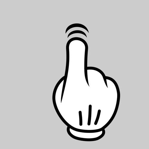 Finger cursor