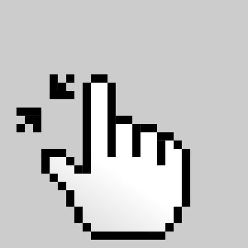 Cursor spread sign