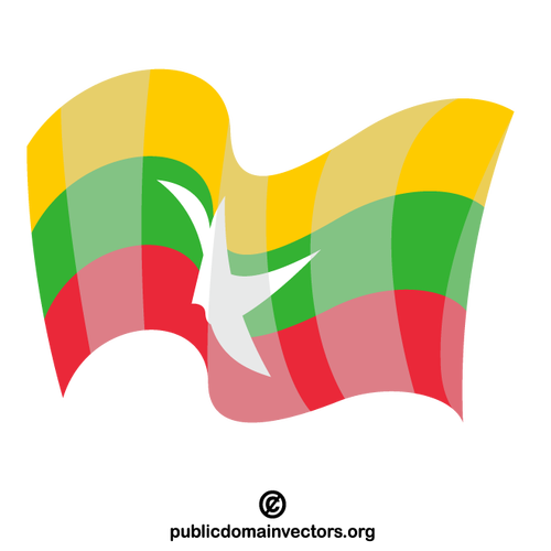 Flaga narodowa Mjanmy
