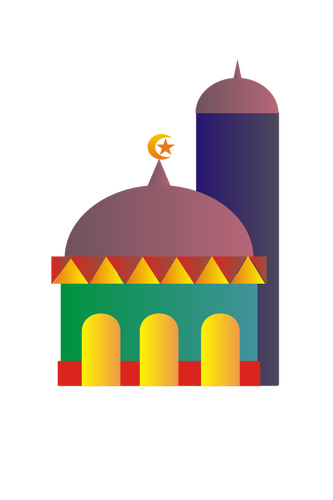 Векторное изображение мечети